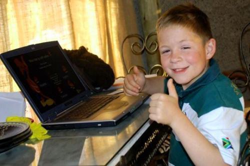 Young student enjoying RockSeries